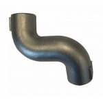 Coude en S en acier inoxydable, coudé, 1/2"